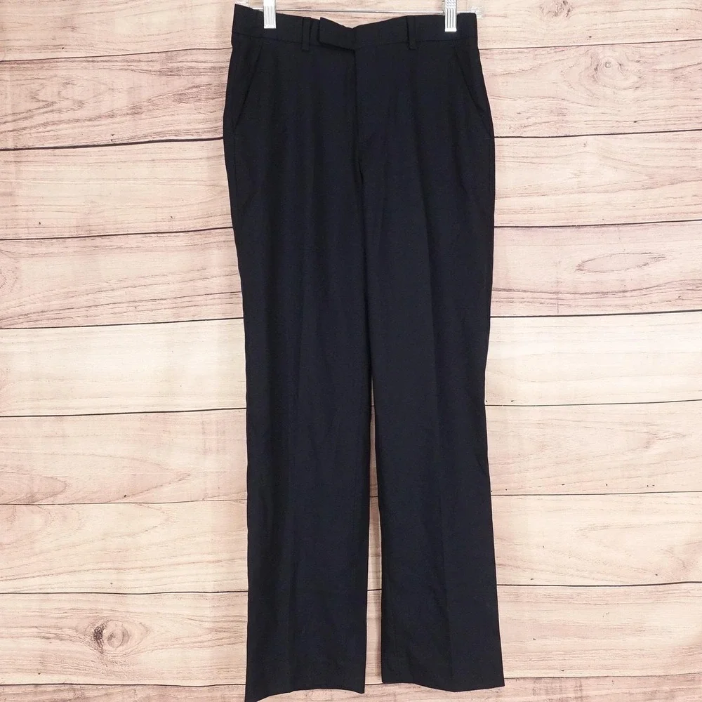 New! Calvin Klein Dress Pants Boys 14 Blue Navy Modern Fit Suit‎ Separate Formal